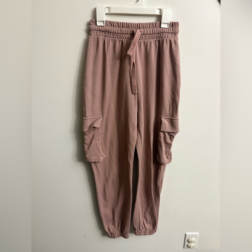 Zara cargo Blush Pink Joggers small